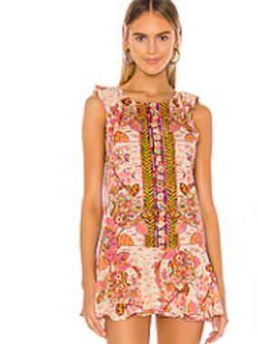 Revolve-Free People Summer in Tulum Mini Dress